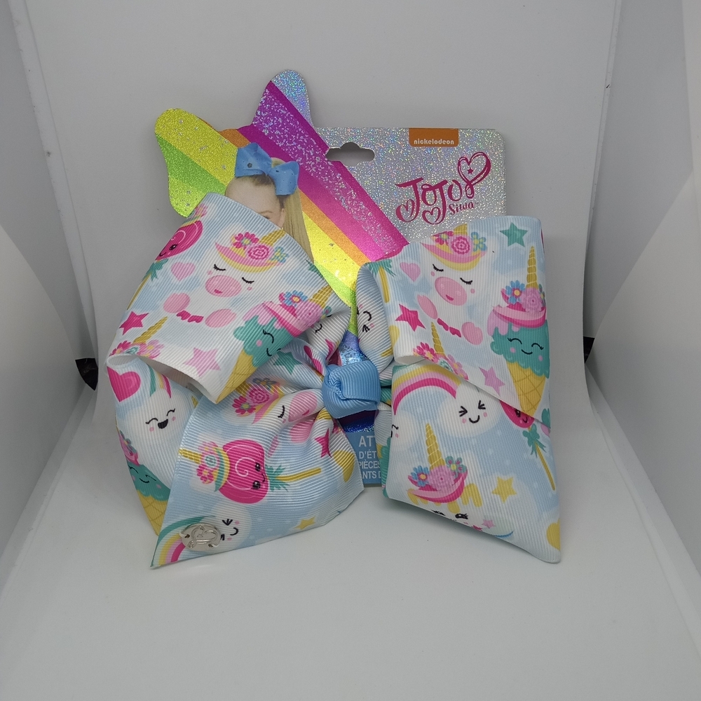 JoJo Siwa Rainbow Unicorn Hair Bow
